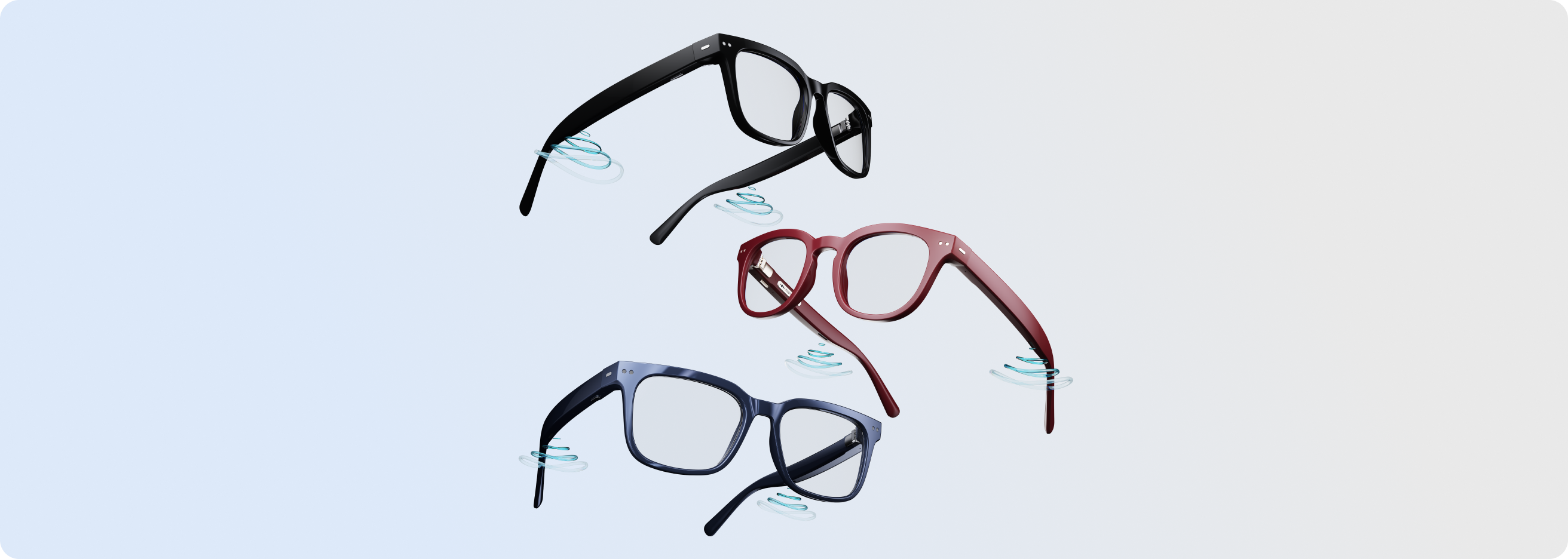 Different Nuance Audio Glasses