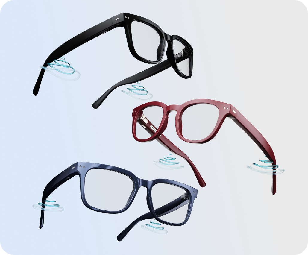 Different Nuance Audio Glasses